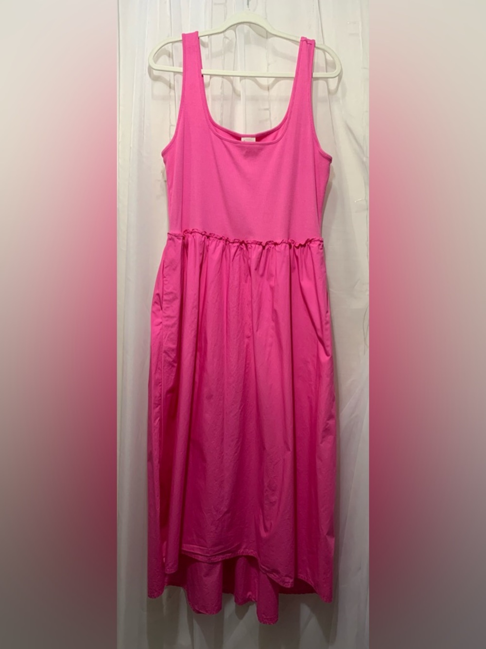A new day Pink Tank Maxi Dress